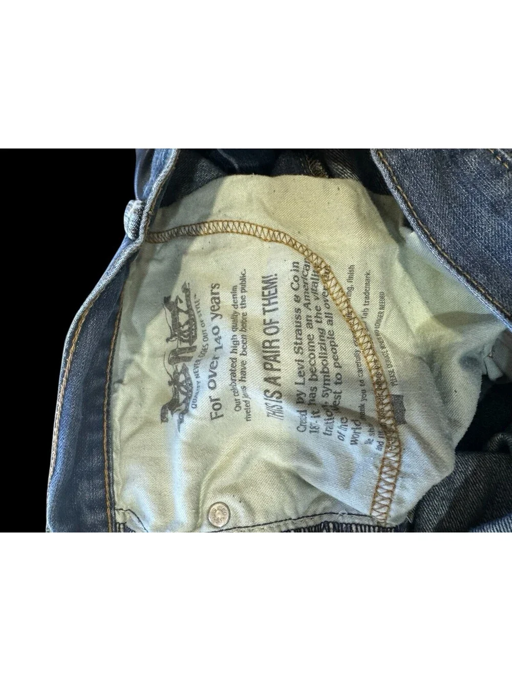 Men’s Levi’s Jeans 559 36x30 Relaxed Straight